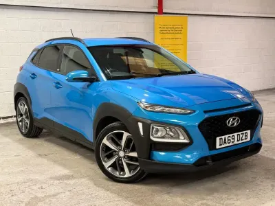 Używany Hyundai Kona Edition 120 KM (88 kW) 2019 Niebieski SUV