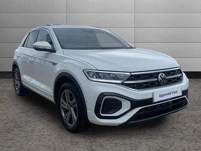 Begagnad VW T-Roc R-line 150 HK (110 kW) 2023 Vit SUV