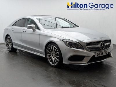 Used Mercedes CLS220 AMG line 177 HP (130 kW) 2016 Silver Coupe