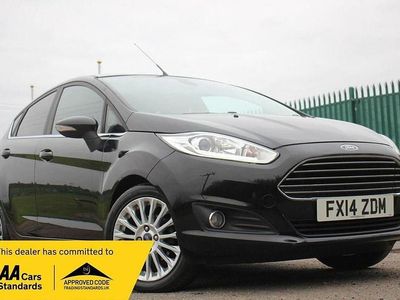 Used Ford Fiesta Titanium 2014 Black Hatchback