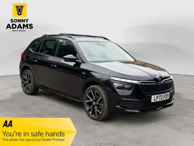 Usado Skoda Kamiq Monte Carlo 110 HP (80 kW) 2023 Preto SUV