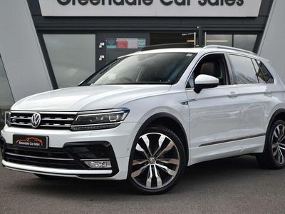 Second-hand VW Tiguan R-line 150 CP (110 kW) 2016 Alb SUV
