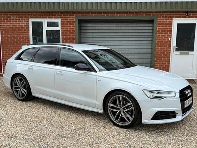 White Used 2018 Audi A6 Black Edition Estate | £16,699 (Fair price)