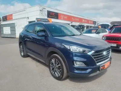 Used Hyundai Tucson Premium 115 HP (84 kW) 2019 Blue SUV