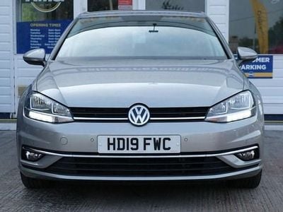 Used VW Golf VII Match 114 HP (83 kW) 2019 Silver Hatchback