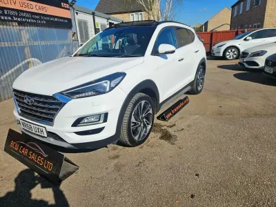 Używany Hyundai Tucson Premium SE 177 KM (130 kW) 2018 Biały SUV