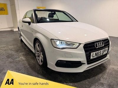 Used Audi A3 Cabriolet S-Line 150 HP (110 kW) 2015 White Cabriolet