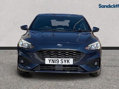 Used Ford Focus ST-Line 125 HP (91 kW) 2020 Chrome blue (premium paint) Hatchback