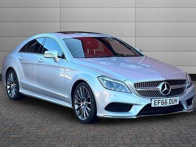 Used Mercedes CLS220 AMG Line Premium 177 HP (130 kW) 2016 Iridium silver Sedan