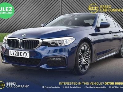 Used BMW 520 M Sport 184 HP (135 kW) 2020 Blue Sedan