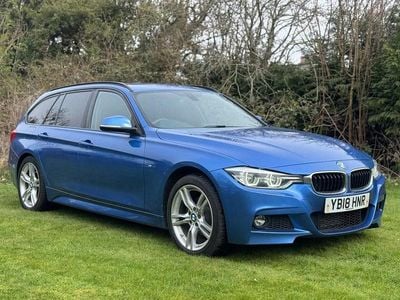 Begagnad BMW 320 M Sport 190 HK (139 kW) 2018 Blå Kombi