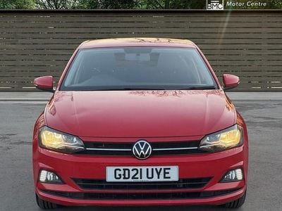 Used VW Polo Match 95 HP (69 kW) 2021 Red Hatchback