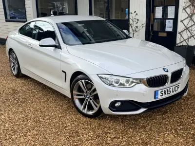 Usado BMW 428 Sport Line 245 CV (180 kW) 2015 Blanco Coupe