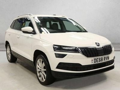 White Used 2018 Skoda Karoq SE L SUV | £11,100 (Fair price)
