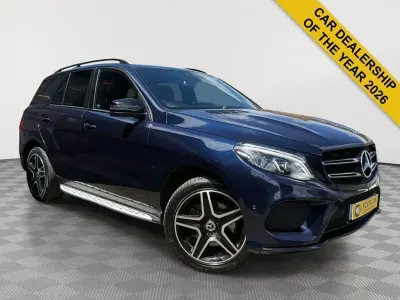 Used Mercedes GLE350 AMG 258 HP (189 kW) 2018 Blue SUV