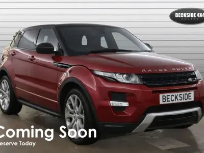 Used Land Rover Range Rover evoque Dynamic 150 HP (110 kW) 2015 Red Estate