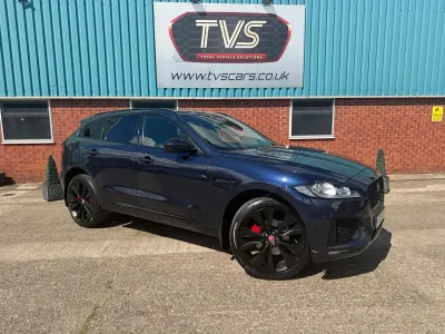 Used Jaguar F-Pace S 300 HP (220 kW) 2017 Blue SUV