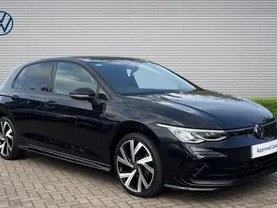 Used VW Golf VIII R-line 131 HP (96 kW) 2022 Black Hatchback