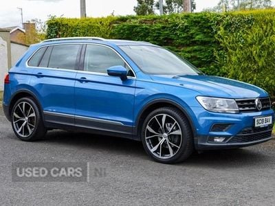 Second-hand VW Tiguan Match 150 CP (110 kW) 2019 Albastru SUV