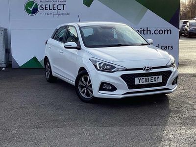 White Used 2018 Hyundai i20 SE Hatchback | £8,350 (Fair price)