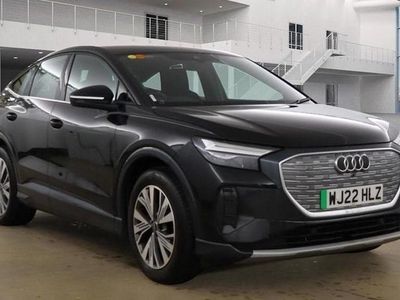 Black Used 2022 Audi Q4 Sportback e-tron Sport SUV | £19,499 (Fair price)