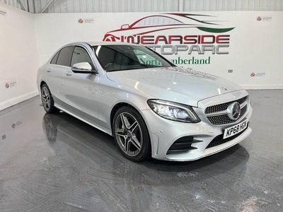 Silver Used 2018 Mercedes C220 AMG line Sedan | £17,299 (Fair price)