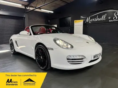 Used Porsche Boxster 310 HP (228 kW) 2010 White Cabriolet