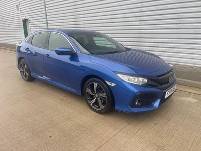 Blue Used 2019 Honda Civic SR Hatchback | £10,495 (Good price)