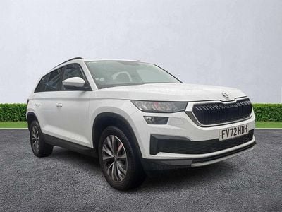 Used Skoda Kodiaq SE Drive 150 HP (110 kW) 2022 White SUV