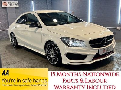 White Used 2015 Mercedes CLA250 AMG Sedan | £13,990