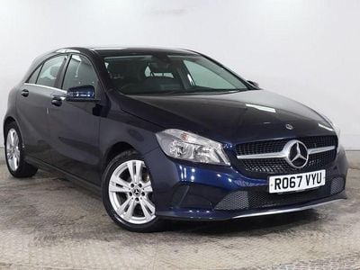 Used Mercedes A180 109 HP (80 kW) 2017 Blue Hatchback
