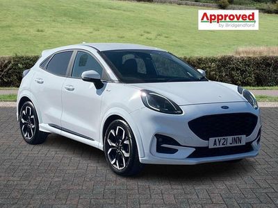 Używany Ford Puma ST-Line X 125 KM (91 kW) 2021 Biały SUV