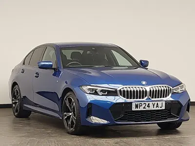Used BMW 330e M Sport 292 HP (214 kW) 2024 Blue Sedan