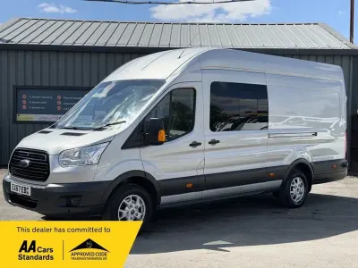 Used Ford Transit 130 HP (95 kW) 2017 Silver Van