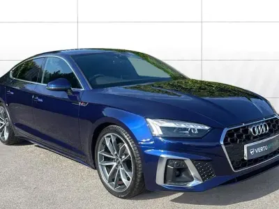 Used Audi A5 Sportback S-Line 163 HP (119 kW) 2023 Blue Hatchback