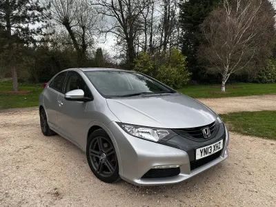 Used Honda Civic 2013 Silver Hatchback