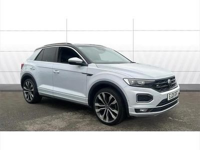 Silver Used 2021 VW T-Roc R-line SUV | £17,988 (Fair price)
