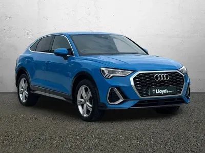 Used Audi Q3 S-Line 150 HP (110 kW) 2022 Blue SUV