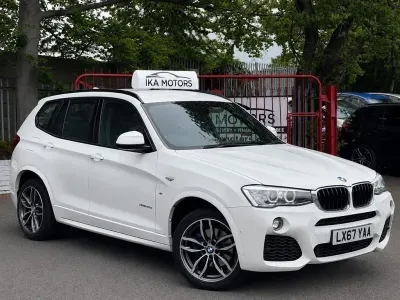 Used BMW X3 M Sport 190 HP (139 kW) 2017 White SUV