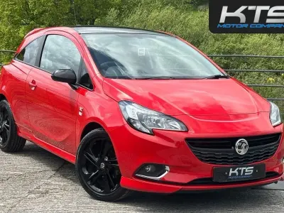 Used Vauxhall Corsa Edition 90 HP (66 kW) 2016 Red Hatchback