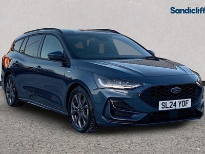 Blue Used 2024 Ford Focus ST-Line Estate | £18,133 (Good price)