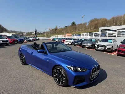 Used BMW 420 M Sport 184 HP (135 kW) 2024 Blue Cabriolet