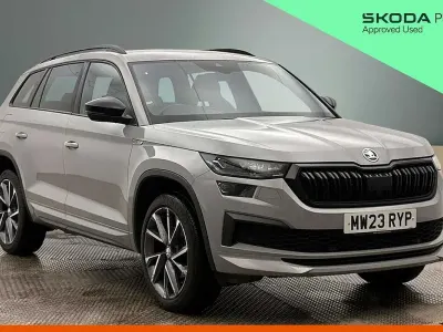Used Skoda Kodiaq SportLine 110 HP (80 kW) 2023 Meteor grey SUV