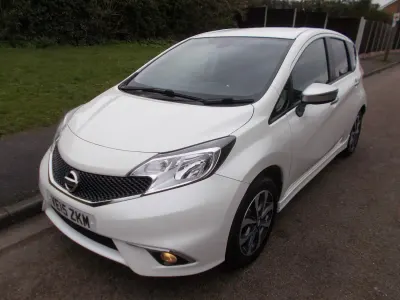 Używany Nissan Note N-TEC 80 KM (58 kW) 2015 Biały Hatchback