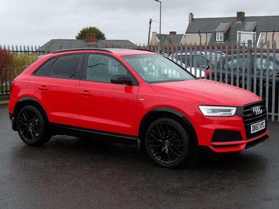 Used Audi Q3 Black Edition 2017 Red SUV