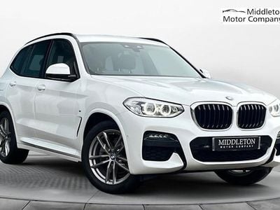 Used BMW X3 M Sport 190 HP (139 kW) 2020 White SUV