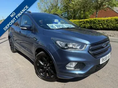 Begagnad Ford Kuga ST-Line 150 HK (110 kW) 2018 Blå SUV