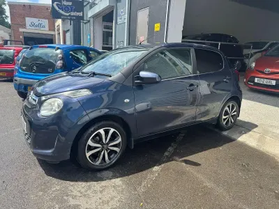 Used Citroën C1 Flair 68 HP (50 kW) 2015 Blue Hatchback