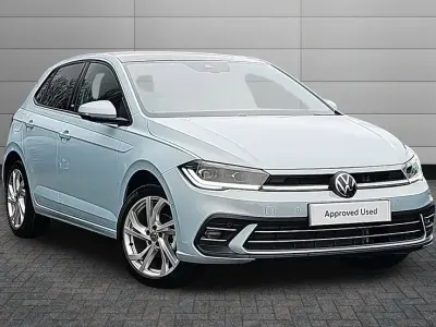 Used VW Polo Edition 95 HP (69 kW) 2026 Crystal ice blue Hatchback