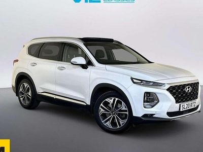 Begagnad Hyundai Santa Fe Premium SE 200 HK (147 kW) 2020 Vit SUV